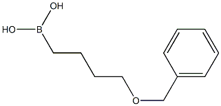 (4-(benzyloxy)butyl)boronic acid 化学構造式