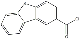 dibenzo[b,d]thiophene-2-carbonyl chloride Struktur