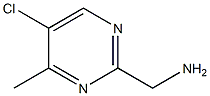 (5-Chloro-4-methyl-pyrimidin-2-yl)-methyl-amine Struktur