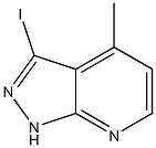 3-Iodo-4-methyl-1H-pyrazolo[3,4-b]pyridine Struktur