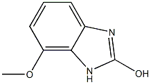 7-Methoxy-1H-benzoimidazol-2-ol Struktur