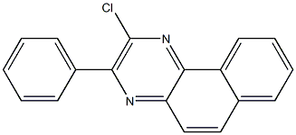 2-chloro-3-phenylbenzo[f]quinoxaline Struktur