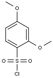 2,4-二甲氧基苯磺酰氯,,结构式