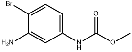 methyl (3-amino-4-bromophenyl)carbamate, 1517422-86-4, 结构式
