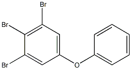 3,5-ジブロモフェニル4-ブロモフェニルエーテル 化学構造式