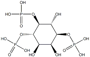 D-MYO-INOSITOL 1,4,5-TRISPHOSPHATE Struktur