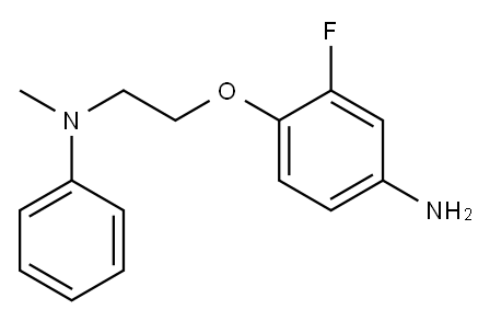 N-[2-(4-AMINO-2-FLUOROPHENOXY)ETHYL]-N-METHYL-N-PHENYLAMINE