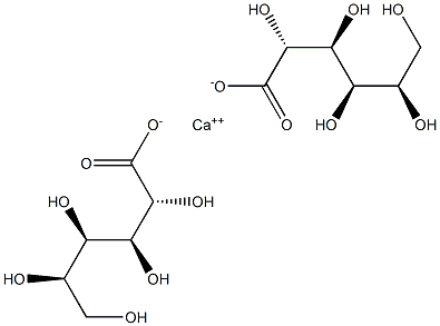 Calcium Gluconate Anhydrous 化学構造式