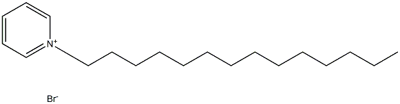 十四烷基溴化吡啶, , 结构式