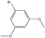 3,5-二甲氧基溴苯,,结构式