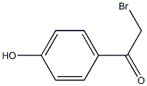 A-溴-对羟基苯乙酮 结构式