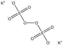 Potassium persulfate Struktur