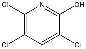 2-hydroxy-3,5,6--trichloropyridine Struktur