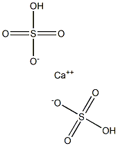 Calcium bisulfate Struktur