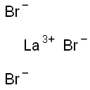 Lanthanum bromide Struktur