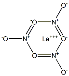 Lanthanum(III) nitrate Struktur