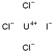 Uranium(IV) trichloride iodide Struktur