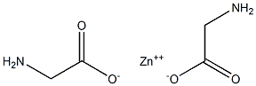 Zinc diglycine Structure