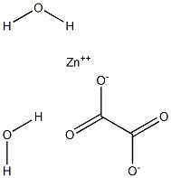 Zinc oxalate dihydrate Structure