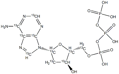 2'-Deoxyadenosine 5'-Triphosphate-13C10