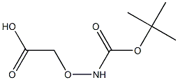 t-Boc-aaminooxyacetic Acid Structure