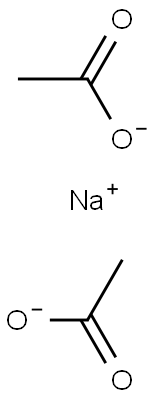 Sodium diacetate Struktur