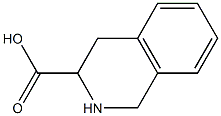 R-1,2,3,4-四氢-3-异喹啉羧酸,,结构式