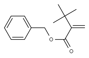 苄基丙烯酸叔丁酯,,结构式