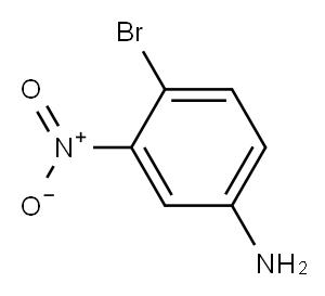4-溴-3-硝基苯胺,,结构式