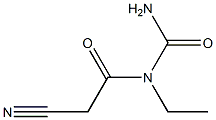 氰基乙酰乙基脲,,结构式