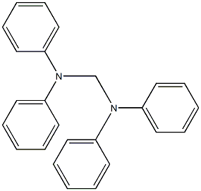N,N,N',N'-Tetraphenyl diaminomethane 化学構造式