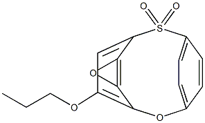 4,4'-二环氧丙氧基二苯砜 结构式