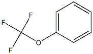 P-trifluoromethoxybenzene Struktur