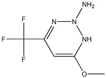 2-氨基-4-甲氧基-6-三氟甲基三嗪 结构式
