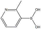 2-甲基吡啶-3-硼酸 结构式