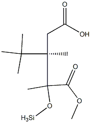 (3R)-叔丁基二甲硅氧基戊二酸单甲酯