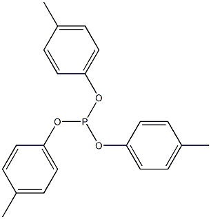 亚磷酸三甲苯酯, , 结构式