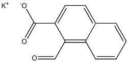 1-萘乙酸钾, , 结构式
