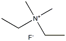 二甲基二乙基氟化铵, , 结构式