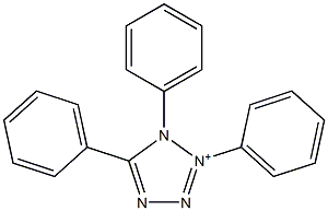 三苯基四氮唑, , 结构式