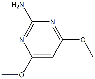 4,6-dimethoxy-2-aminopyrimidine Struktur
