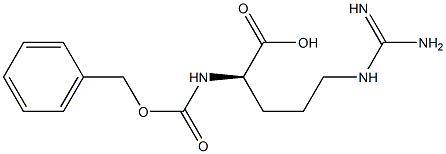 CBZ-D-精氨酸,,结构式