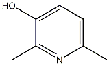 2,6-二甲基-3-羟基吡啶,,结构式