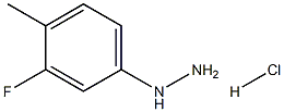 3-氟-4-甲基苯肼盐酸盐,,结构式