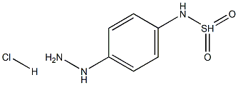 对磺酰胺基苯肼盐酸盐, , 结构式