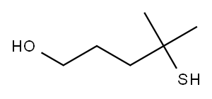 4-巯基-4-甲基戊醇,,结构式