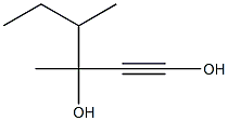 Dimethylhexynediol Structure