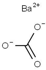 Barium carbonate powder Struktur