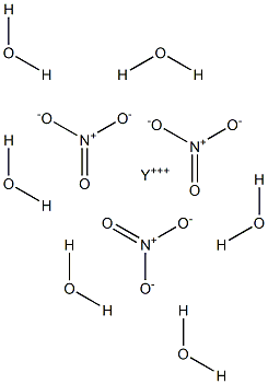 六水硝酸钇,,结构式