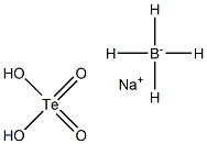 碲酸四氢钠,,结构式
